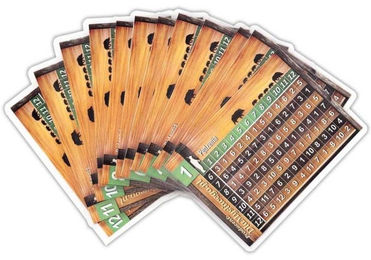 Karty stanowiskowe Byk 20 myśliwych polowanie zbiorowe-218480