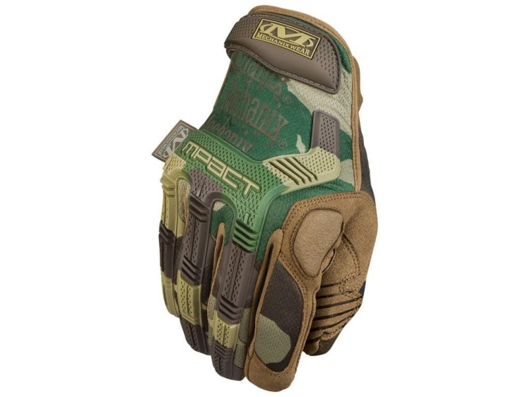 Rękawice Mechanix Wear M-Pact Glove Woodland MPT-77 nowy model-221399