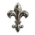 Lilijka metalowa na beret ZHP-221404