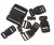 Zestaw klamr Buckle Set czarny Mil-Tec-221450