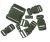 Zestaw klamr Buckle Set zielony Mil-Tec-221451