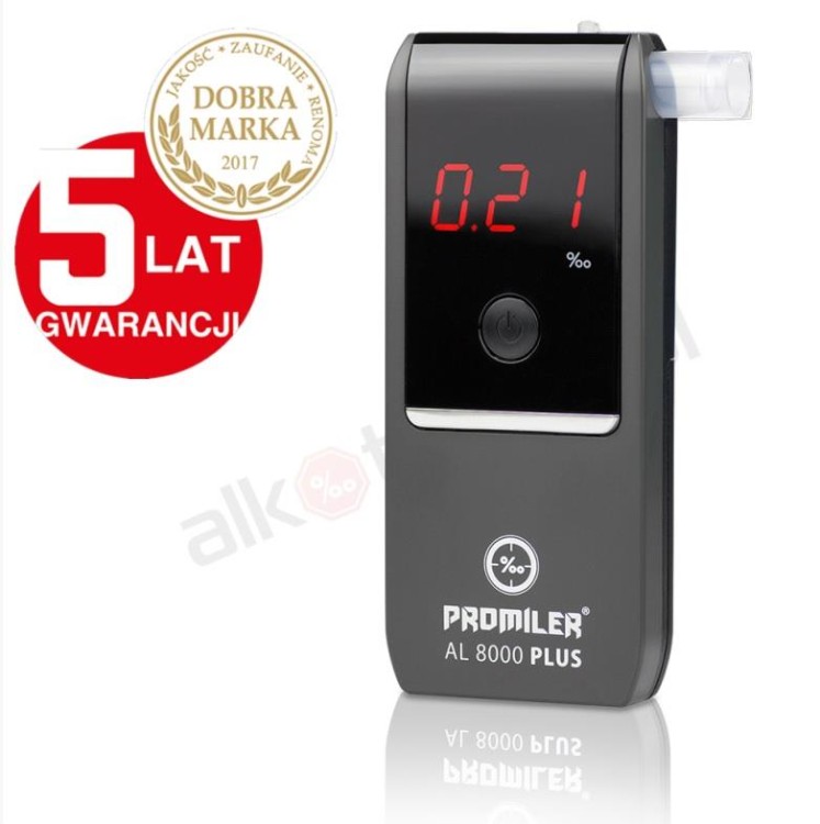 Alkomat Promiler AL8000 Plus (2 lata kalibracji gratis)-221930
