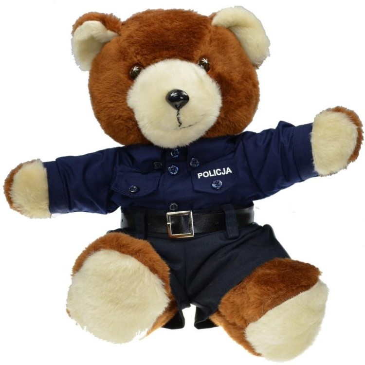 Duży miś POLICJA - prezent dla policjanta-211663