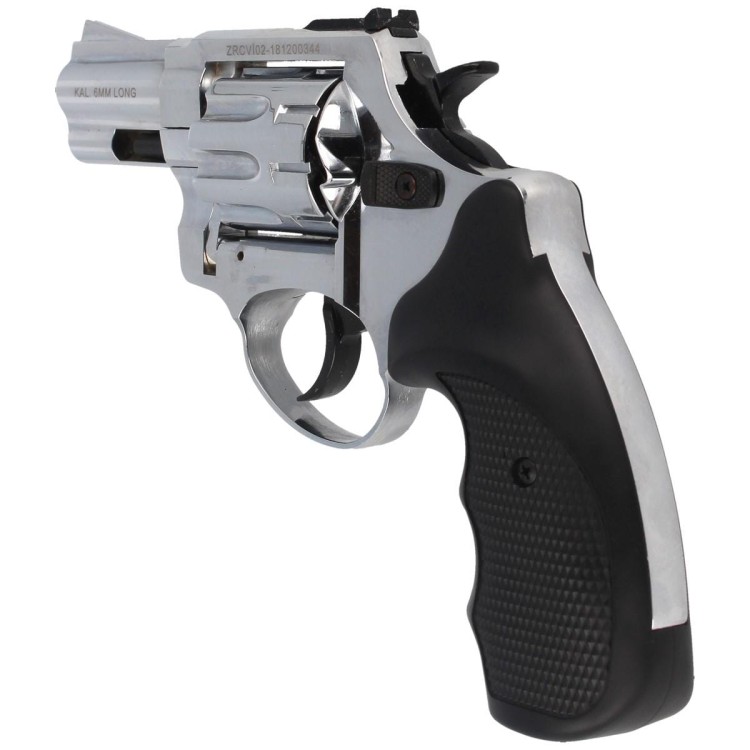 Rewolwer alarmowy ZORAKI K-6L 2,5" 6mm LONG shiny chrome-222080