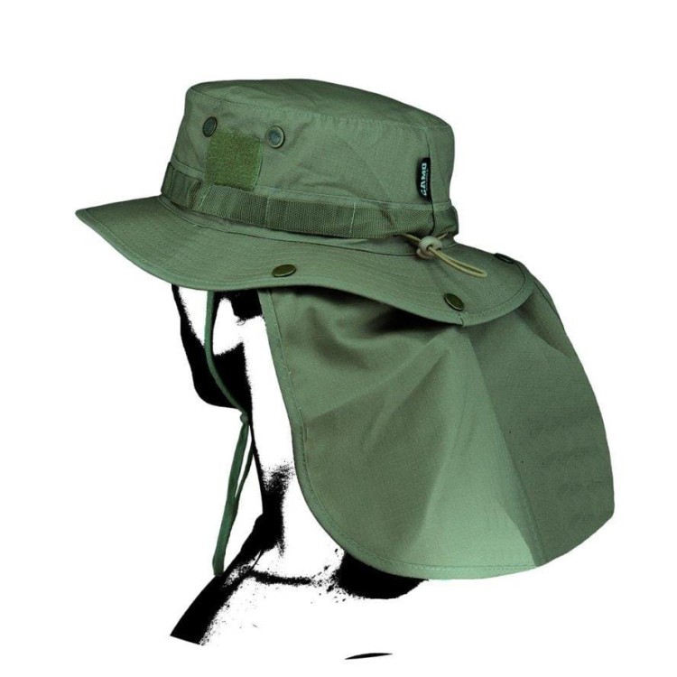 Kapelusz wojskowy turystyczny Boonie Hat zielony Camo-222735