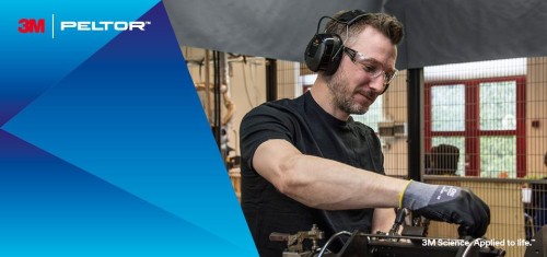 Słuchawki ochronne 3M Peltor Work Tunes FM black-223338