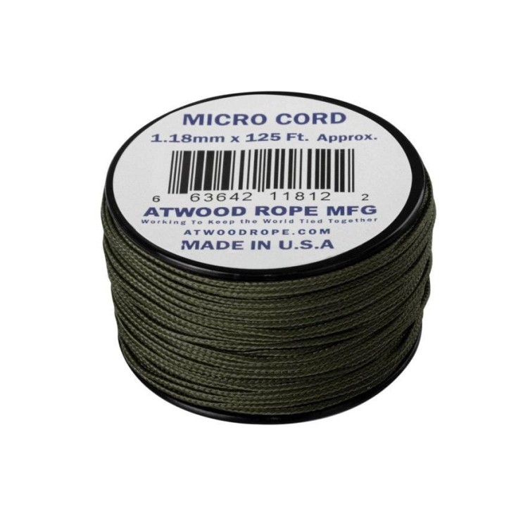 Linka MICRO CORD olive drab Helikon-Tex 125ft-223350