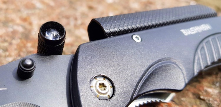 Wielofunkcyjny nóż survivalowy Bushmen Thunder, latarka + krzesiwo-223491