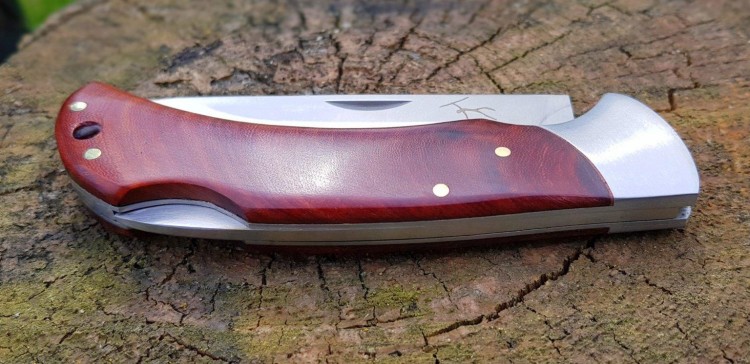 Nóż składany Lucky Bushmen drewno-223494