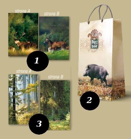 Torba prezentowa myśliwska na prezent M, 205x350x105-223712