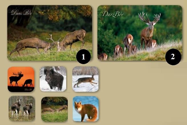 Tacka + 6 podkładek myśliwskich komplet-223728