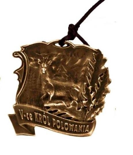 Medal myśliwski odlewany "Vice Król Polowania"-223834