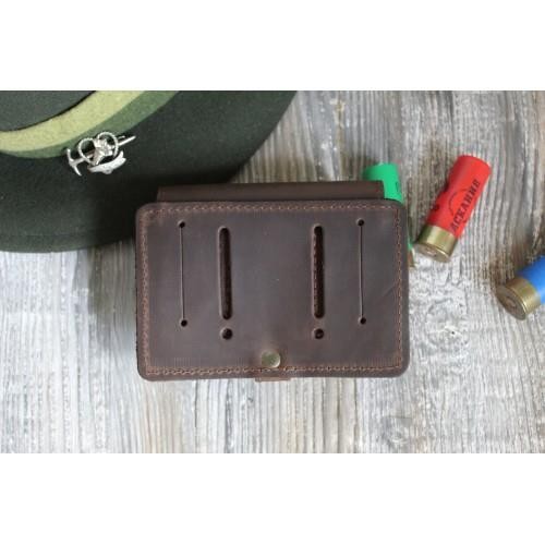 Ładownica myśliwska na amunicje kulową skórzana retro-223806