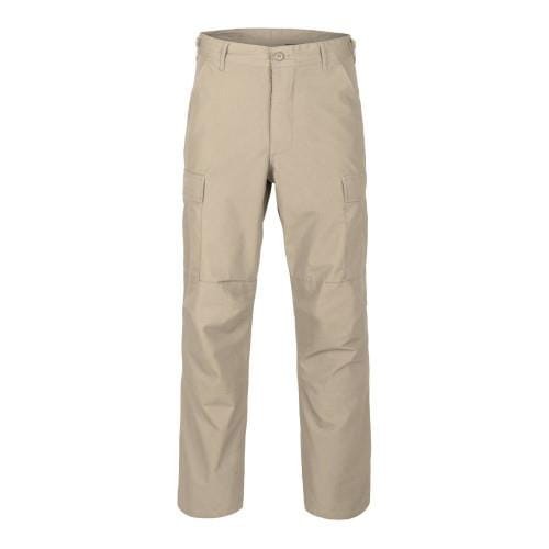 Spodnie BDU Helikon beige COTTON RIPSTOP bojówki beż-224336