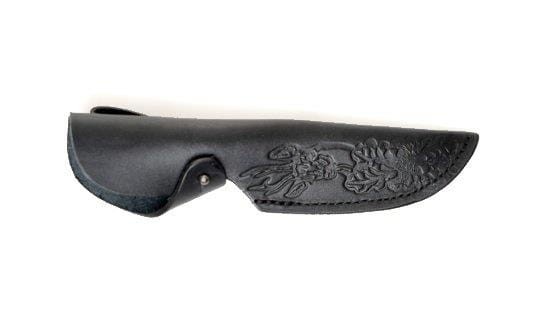 Pochwa Mała Kozioł Kabura na nóż etui czarne-224815