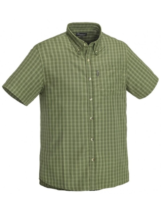 Koszula myśliwska Summer Pinewood zielona krata 9032-100 2020-224891