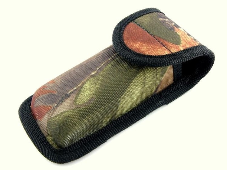 Pokrowiec na nóż 40x120 mm kamuflaż leśny-5411
