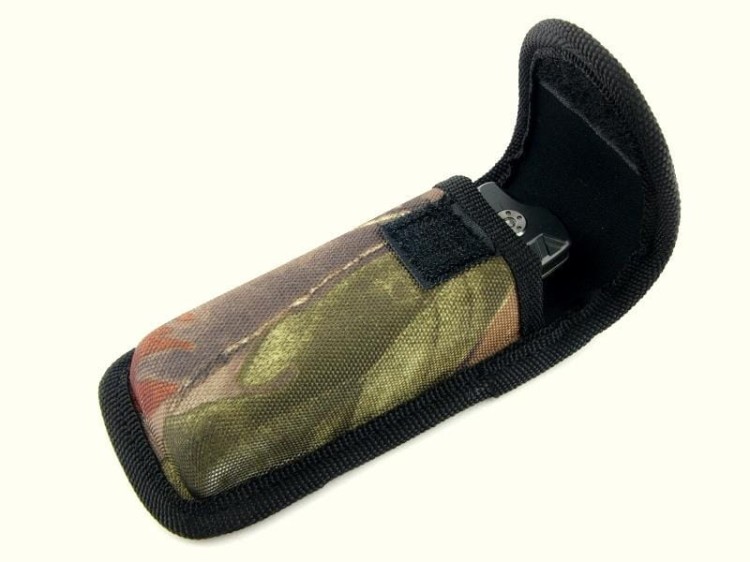 Pokrowiec na nóż 40x120 mm kamuflaż leśny-5412