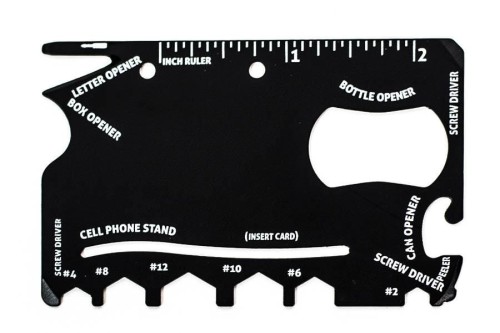 Karta multitool MILITARY ZONE - Twoje Multinarzędzie do portfela-225757
