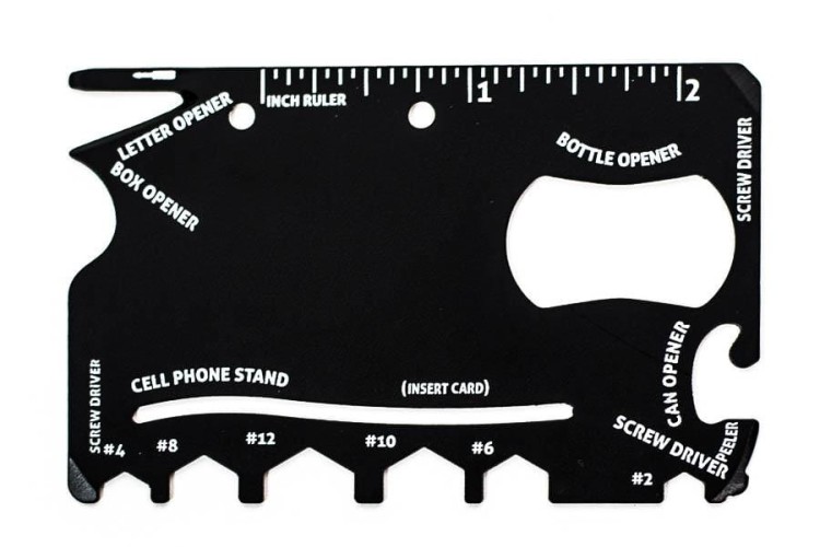 Karta multitool MILITARY ZONE - Twoje Multinarzędzie do portfela-225757