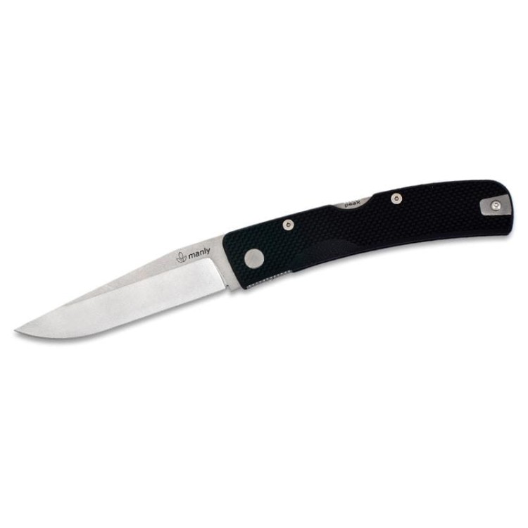 Nóż Peak black Manly Two Hand D2 59-61 HRC-226047