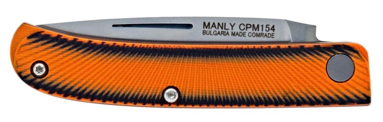 Nóż D2 Manly Comrade HRC 59/61 black & orange-226005