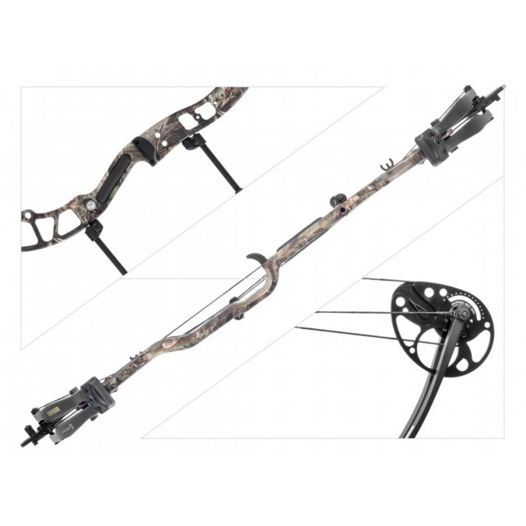 Łuk Ek Assasin Exterminator 15-70lb 30" kamuflaż-226494