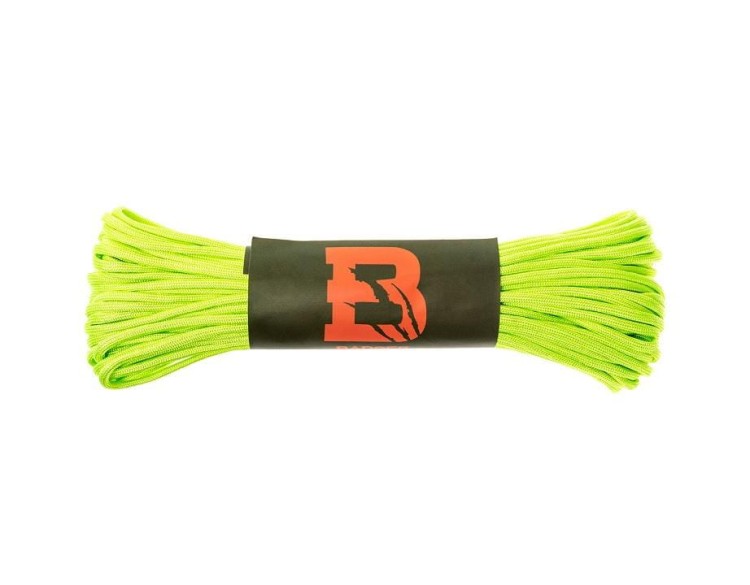 Linka Paracord spadochronowa Badger Outdoor neon yellow 30m-226666