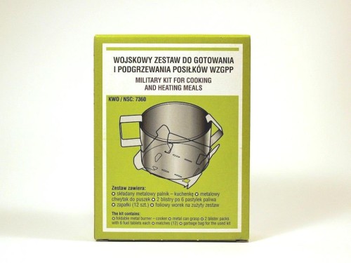 Wojskowy Zestaw do podgrzewania i gotowania-226779