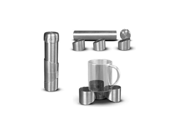 Kuchenka metalowa Samotny Wilk w pokrowcu-226783