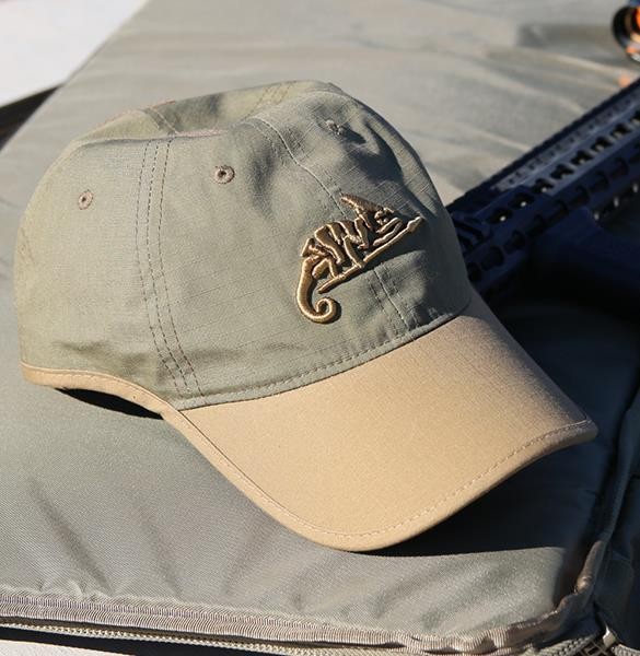Czapka Baseball Logo Cap Helikon Rip-Stop olive /adaptive green-227011