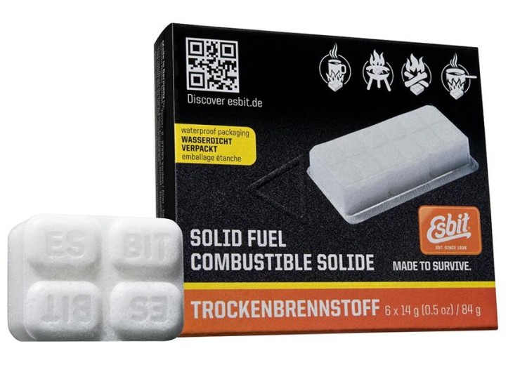 Paliwo stałe Solid Fuel Tablets ESBIT 6 x 14g-227044
