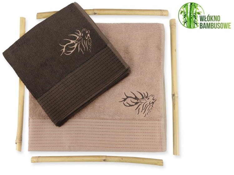 Zestaw ręczników bambusowych dla myśliwego 2 szt-227381
