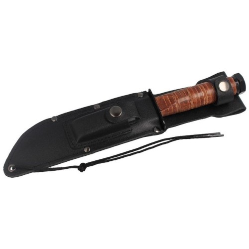 Nóż typu Ka-Bar Leather Herbertz Solingen 180 mm-227494