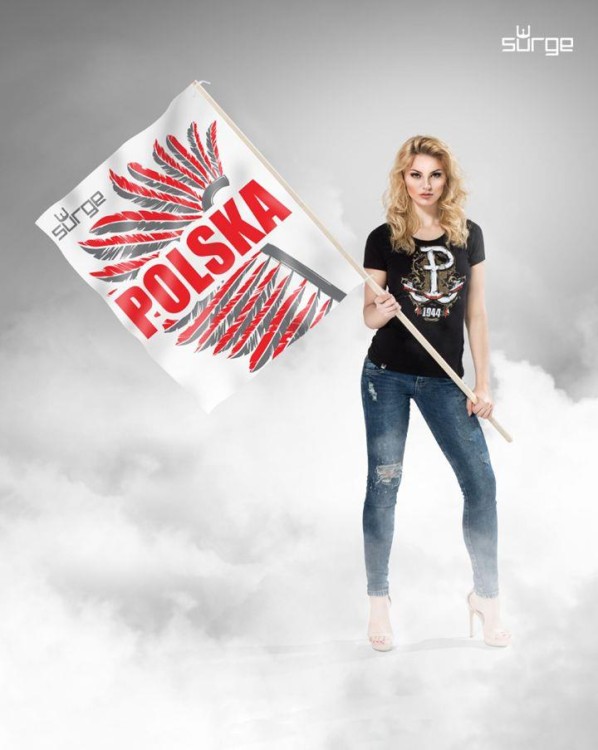 Flaga Polska 90x72 - SURGE POLONIA-214133