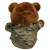 Duży miś w mundurze multicamo - maskotka wojskowa-218360
