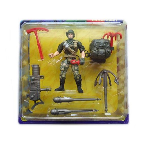 Żołnierzyk Soldier Force desant z ekwipunkiem-221813