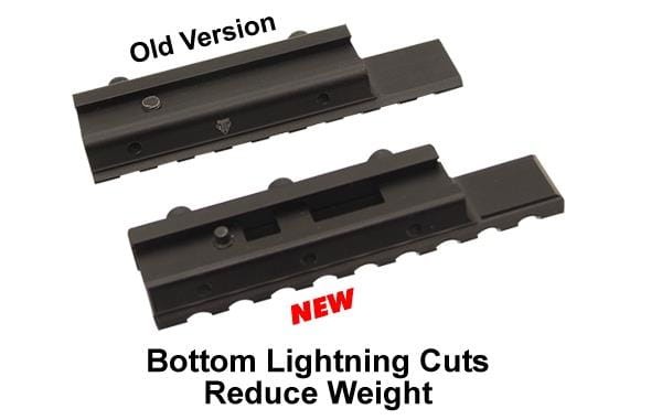 Adapter Dovetail z szyny 11mm na picatinny przejściówka-222541