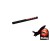 Muszka światłowodowa RUBY 71 mm czerwona-223567