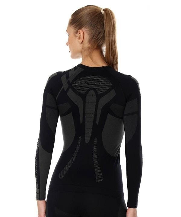 Bluza termiczna Brubeck DRY damska czarna LS13070-228037