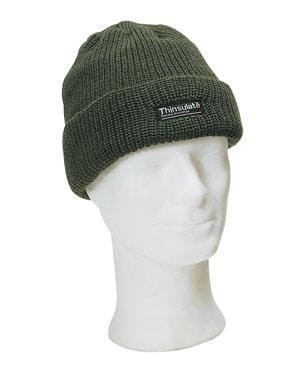 Czapka zimowa z polarem, zielona-2214