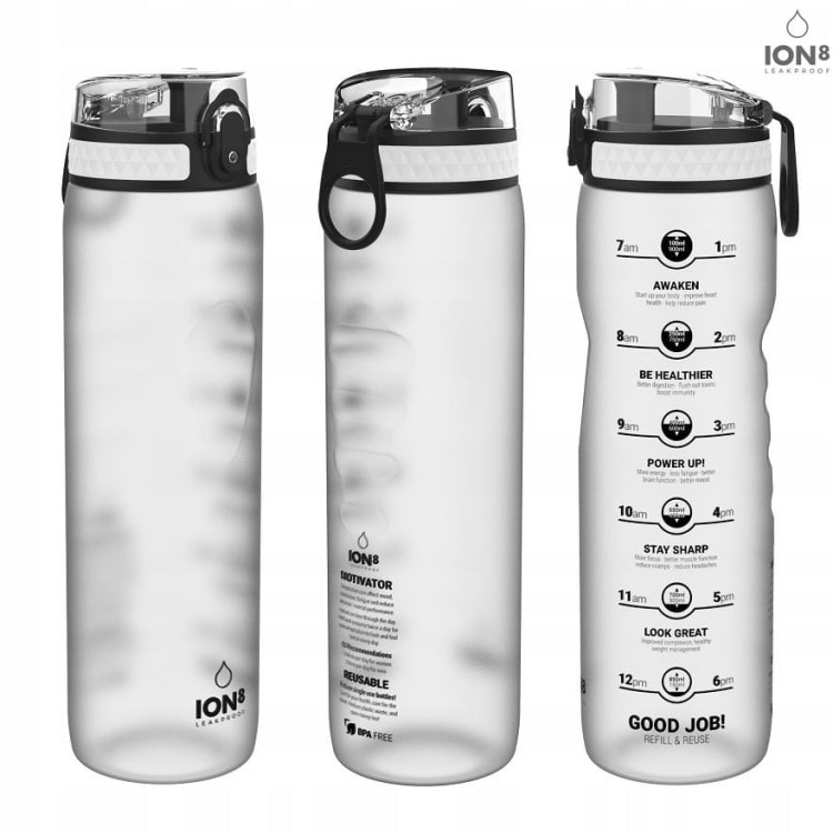 Butelka ION8® Ice Motivator 1,1 Litr z miarką czasową Bidon-228111