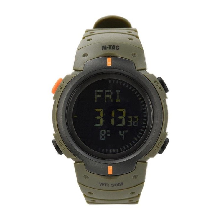 Zegarek taktyczny M-Tac z kompasem olive-228315