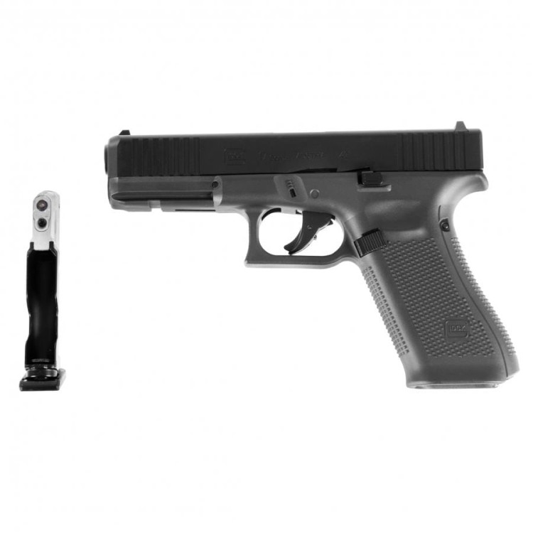 Pistolet na kule gumowe Glock 17 Gen5 T4E .43 CO2 kod 211.00.00-228473