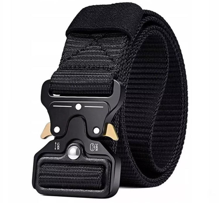 Pasek do spodni klamra QR black wojskowy 125cm-228563