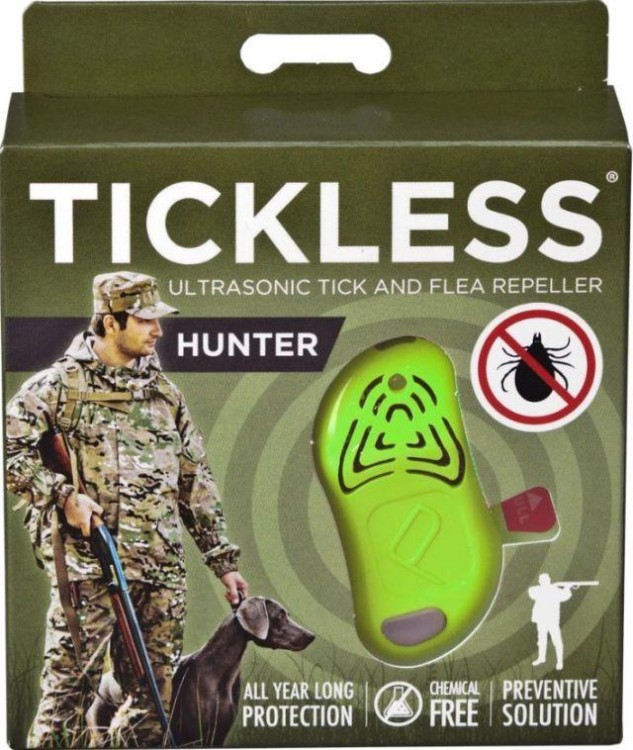 Ultradźwiękowy odstraszacz kleszczy Tickless Hunter PRO10-202-228589