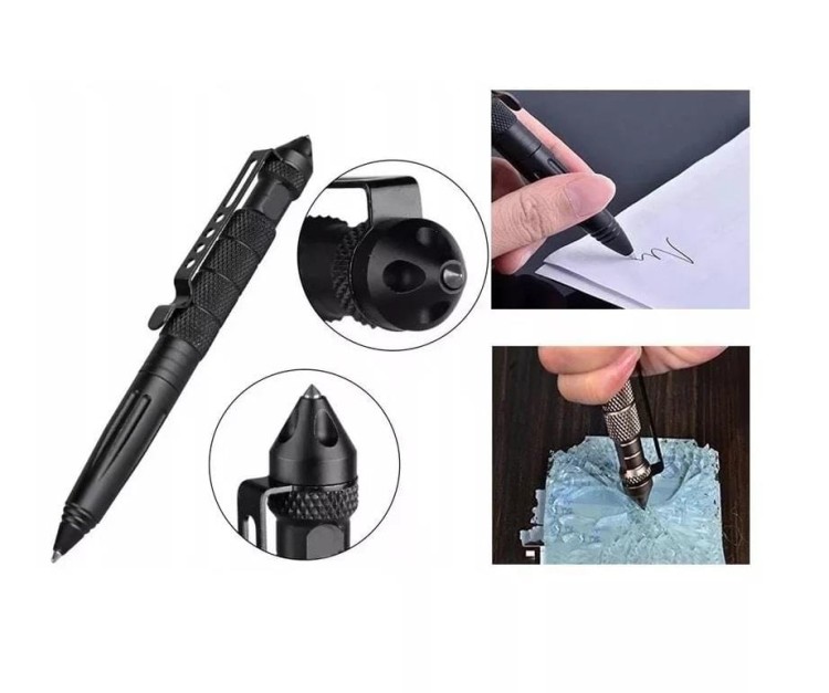 Zestaw survivalowy w pudełku, latarka, zbijak, nożyk-228672