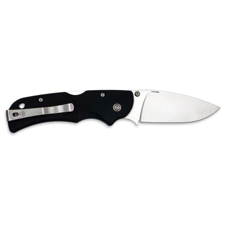 Nóż Manly City Black 14C28N one hand-228674