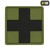 M-Tac naszywka Medic Cross Square 3D PVC olive emblemat-228920