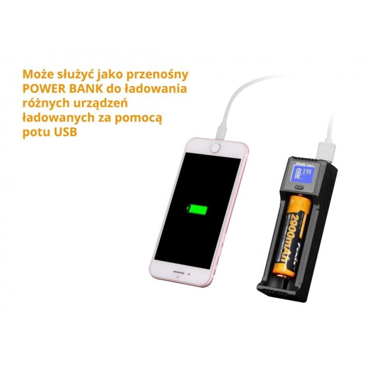 Ładowarka USB Fenix ARE-D1 AA, AAA, Li—ion, Ni-MH, Ci-Cd-229030